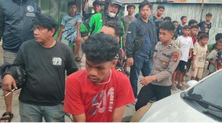 bnnp_dan_poldasu_gerebek_gudang_arang_belawan_sejumlah_orang_diamankan
