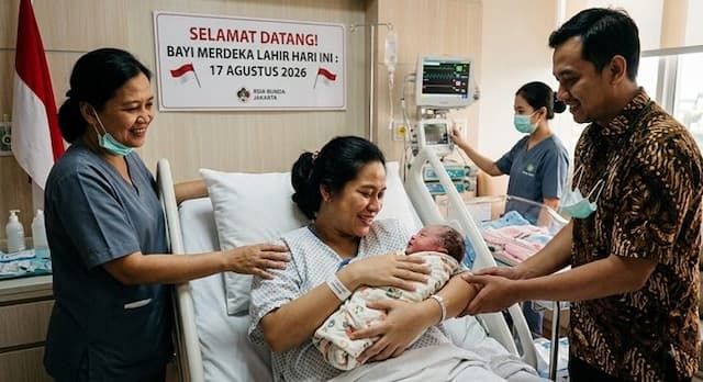 11_bayi_lahir_di_hari_kemerdekaan_jadi_kado_istimewa_hut_ke81_ri_di_medan