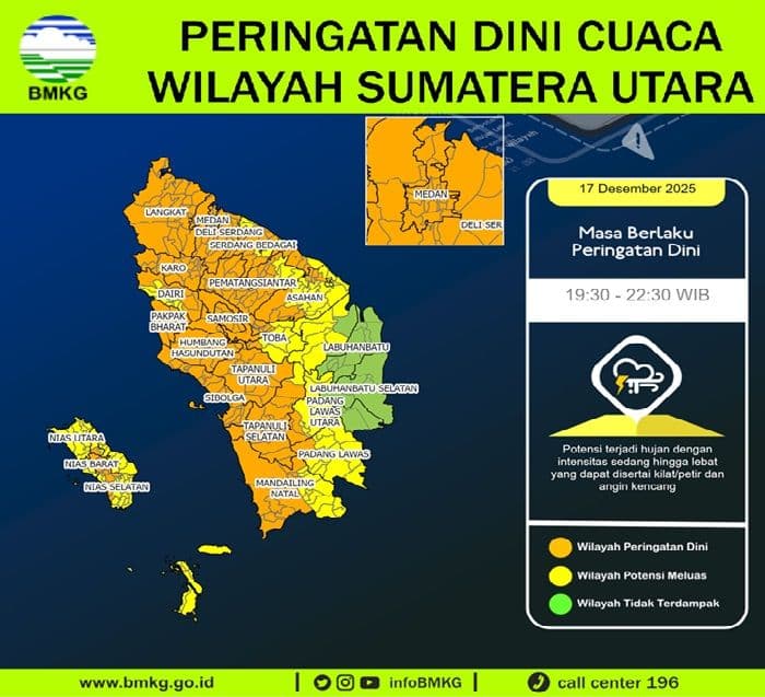 update_bmkg_hujan_lebat_berpotensi_landa_sumut_hingga_malam_waspada_petir_dan_angin_kencang