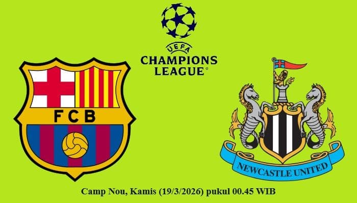 preview_barcelona_vs_newcastle_adu_taktik_flick_vs_howe_siapa_lolos_ke_perempat_final_liga_champions