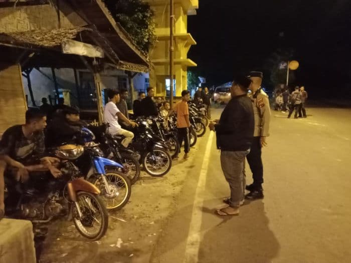 polisi_sita_40_unit_knalpot_brong_di_bahorok_langkat