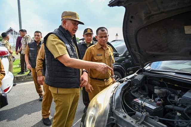 pemprov_sumut_kumpulkan_seluruh_kendaraan_dinas_cek_pajak_dan_administrasi_selama_sepekan