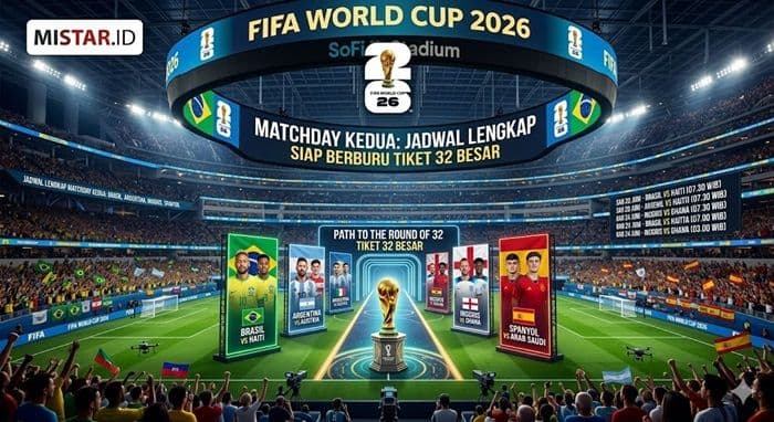 jadwal_lengkap_matchday_kedua_piala_dunia_fifa_2026_brasil_argentina_inggris_hingga_spanyol_siap_berburu_tiket_32_besar