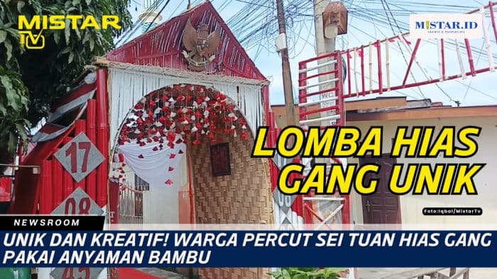 newsroom_unik_dan_kreatif_warga_percut_sei_tuan_hias_gang_pakai_anyaman_bambu