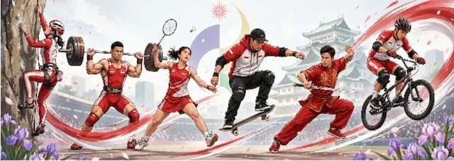 target_4_emas_di_asian_games_2026_peta_kekuatan_indonesia_lebih_dari_sekadar_panjat_tebing_dan_angkat_besi_
