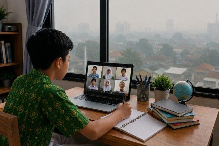 antisipasi_kabut_asap_pemkab_samosir_terapkan_pjj