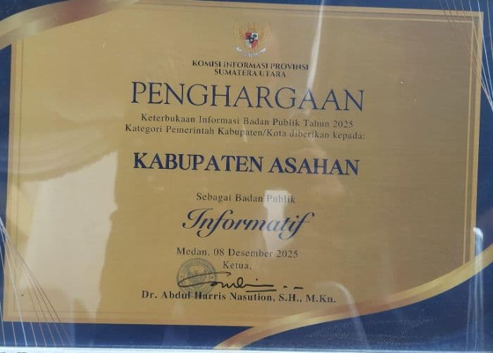pemkab_asahan_raih_anugerah_predikat_informatif_dari_komisi_informasi_sumut