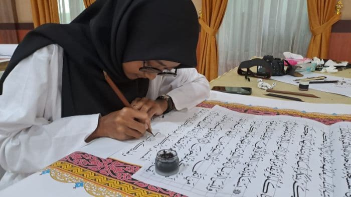kemenag_laksanakan_mushaf_nusantara_sumut_libatkan_7_kaligrafer