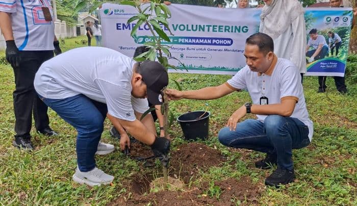 bpjs_ketenagakerjaan_kisaran_tanam_20_pohon_mangga_di_kampus_una_