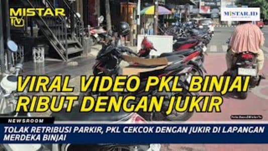 newsroom_tolak_retribusi_parkir_pkl_cekcok_dengan_jukir_di_lapangan_merdeka_binjai