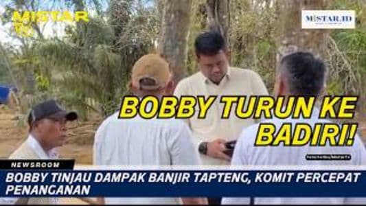 newsroom_bobby_tinjau_dampak_banjir_tapteng_komit_percepat_penanganan