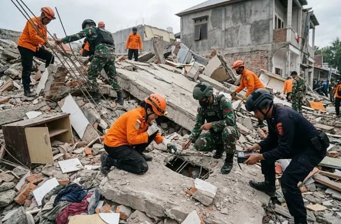 akses_ke_dua_desa_di_ende_masih_tertutup_longsor_setelah_gempa
