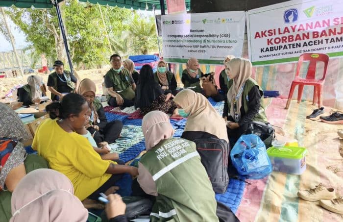 rsu_sufina_aziz_medan_dan_dompet_dhuafa_waspada_beri_pengobatan_gratis_korban_banjir_di_aceh_tamiang
