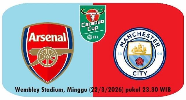 final_carabao_cup_2026_arsenal_vs_man_city_duel_taktik_elit_penentu_juara_di_wembley