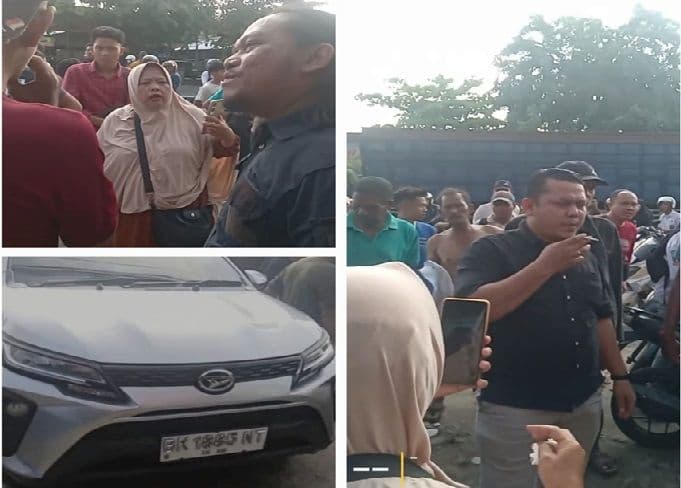 keributan_diduga_libatkan_debt_collector_dan_pemilik_mobil_lalu_lintas_di_tebing_tinggi_sempat_macet