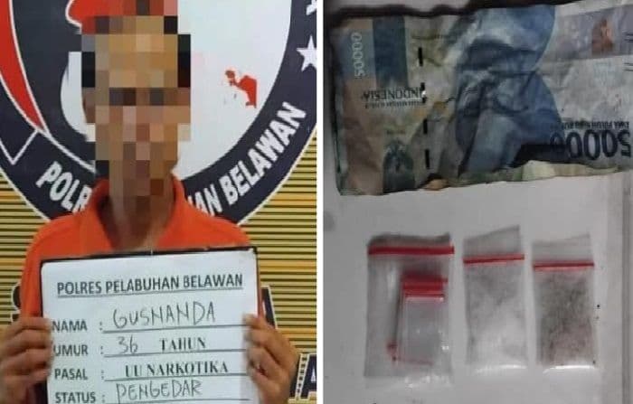 pengedar_sabu_diamankan_di_titipapan_polres_pelabuhan_belawan_sita_dua_paket_sabu