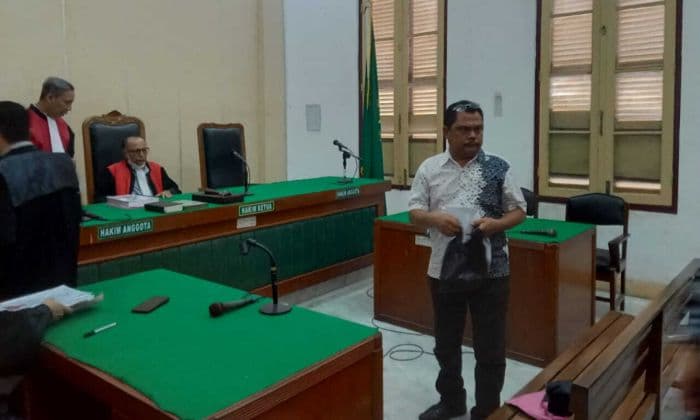 kadishub_pematangsiantar_nonaktif_minta_bebas_klaim_tak_miliki_mens_rea