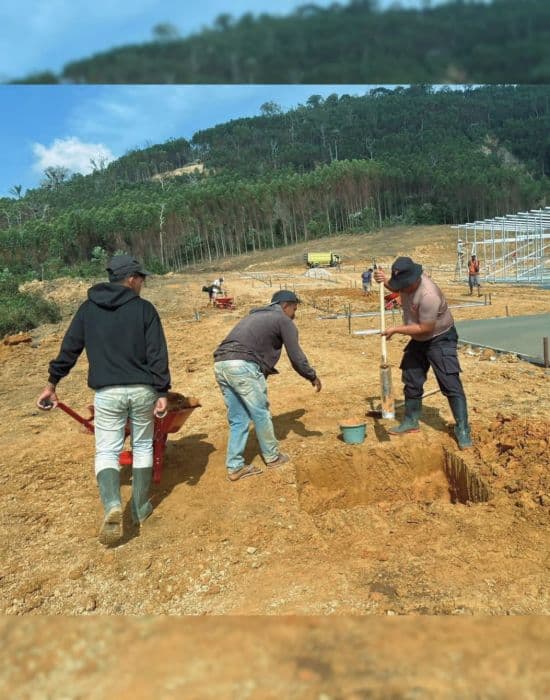 brimob_polda_sumut_percepat_pembangunan_hunian_sementara_di_sipirok