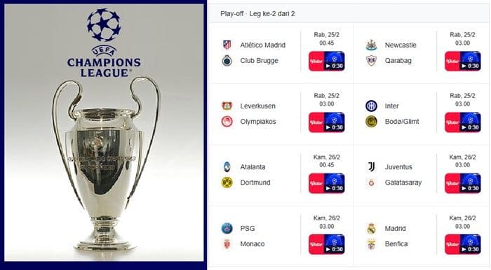 jadwal_playoff_liga_champions_leg_2_penentuan_nasib_raksasa_eropa