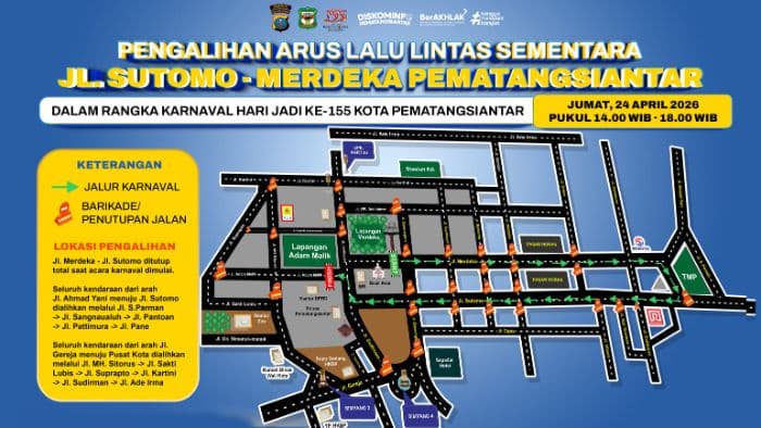 hut_ke155_kota_pematangsiantar_cek_jadwal_penutupan_jalan_sutomomerdeka_dan_jalur_alternatifnya