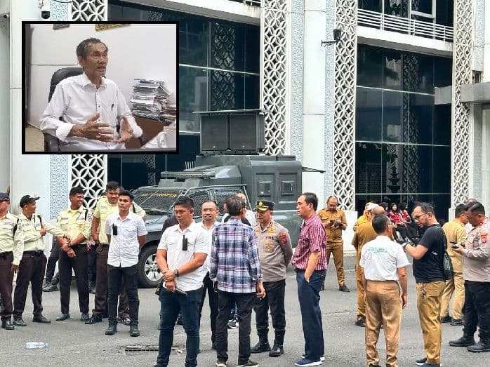 uhn_medan_klarifikasi_kehadiran_rektorat_di_aksi_mahasiswa_dprd_sumut_bukan_memihak_tapi_cegah_benturan