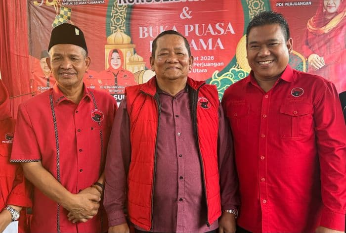 pdip_sumut_dorong_masinton_pasaribu_tuntaskan_penanganan_bencana_di_tapteng