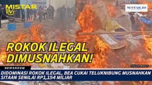 newsroom_didominasi_rokok_ilegal_bea_cukai_teluknibung_musnahkan_sitaan_senilai_rp1154_miliar