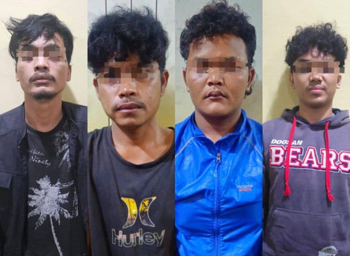polsek_dolok_masihul_tangkap_empat_pelaku_curas_di_serdang_bedagai