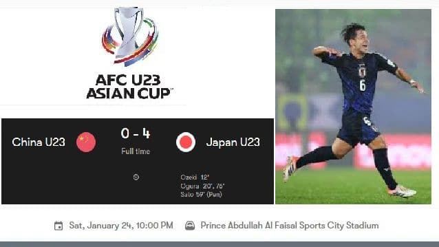 kosei_ogura_bersinar_jepang_hajar_china_40_dan_juara_piala_afc_u23