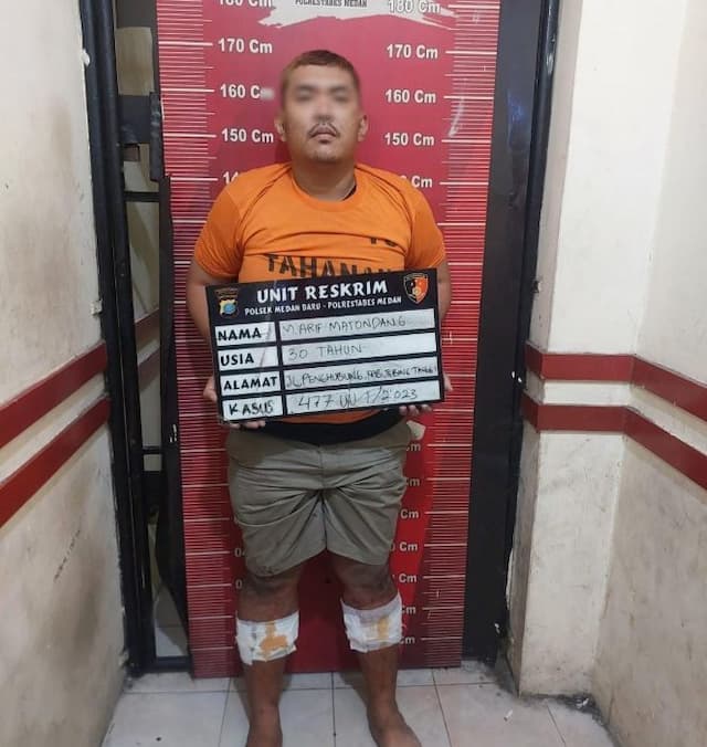 polrestabes_medan_tangkap_pencuri_motor_milik_driver_ojol_tunarungu