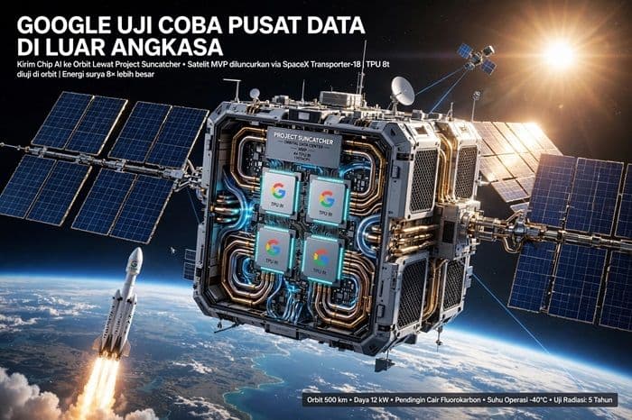 google_uji_coba_pusat_data_di_luar_angkasa_kirim_chip_ai_ke_orbit_lewat_project_suncatcher_