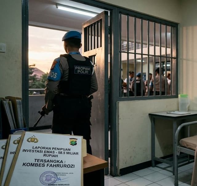 kombes_fahrurozi_jalani_patsus_propam_terkait_dugaan_penipuan_investasi_emas_rp585_miliar