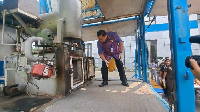 bnnp_sumut_musnahkan_203_kg_ganja_dan_sabu