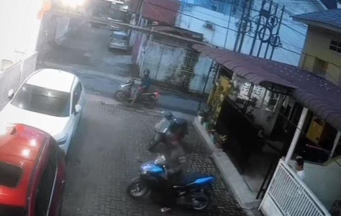 viral_aksi_pencurian_sepeda_motor_di_medan_ini_kata_kepling_dan_kapolsek