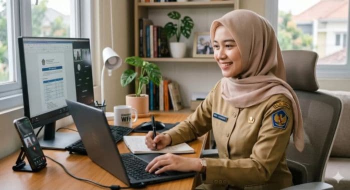 mayoritas_anggota_kabinet_setuju_rencana_wfh_agar_hemat_bbm