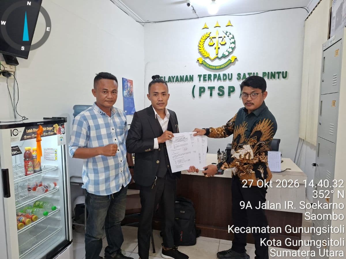 lsm_gib_laporkan_dugaan_penyimpangan_dana_desa_dan_bos_ke_kejari_gunungsitoli