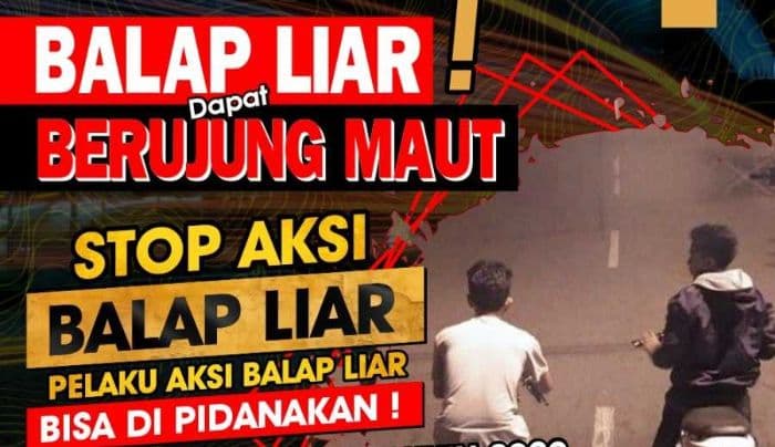 kades_pelanggiran_laut_tador_batu_bara_terbitkan_imbauan_larangan_balap_liar