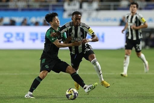 newcastle_united_kalah_dari_kleague_xi_debut_park_bikin_gempar_