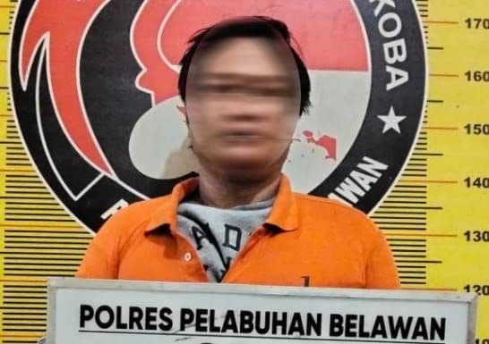 residivis_narkoba_ditangkap_polres_pelabuhan_belawan_sabu_dan_uang_tunai_disita