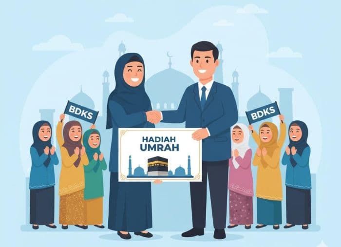 community_officer_btpn_syariah_asal_batu_bara_terima_penghargaan_umrah_gratis