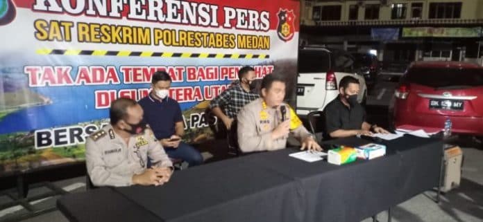 10_tersangka_ditahan_terkait_ricuh_pembubaran_kuda_kepang_di_medan_satu_orang_lagi_masih_diburu