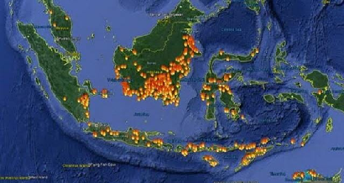 13_titik_panas_terdeteksi_di_sumut_suhu_tertinggi_capai_34_c
