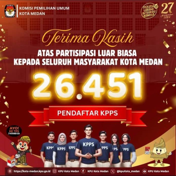 26451_warga_mendaftar_anggota_kpps_pilkada_medan_2024