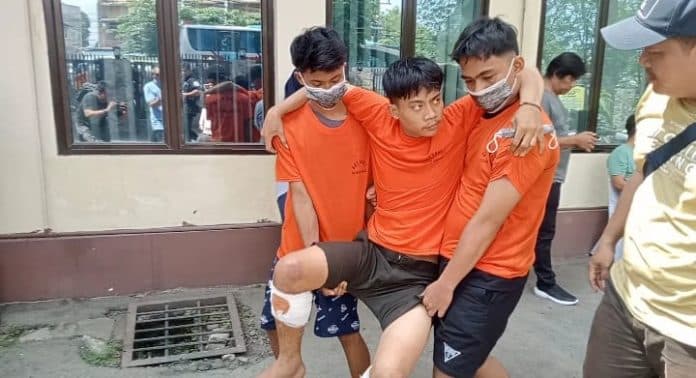 4_spesialis_begal_ditangkap_polsek_sunggal_2_ditembak