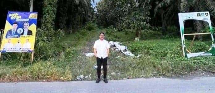 balihonya_banyak_dirusak_pasangan_iskandar_adli_serukan_pilkada_langkat_2024_tetap_damai