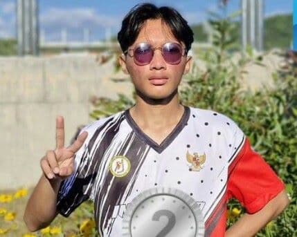 bela_indonesia_atlet_sepatu_roda_sumut_daniel_gasita_raih_medali_kejuaraan_di_korsel