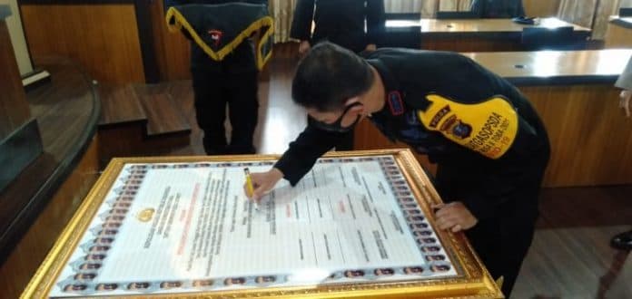 brimob_poldasu_canangkan_integritas_wbk_wbbm