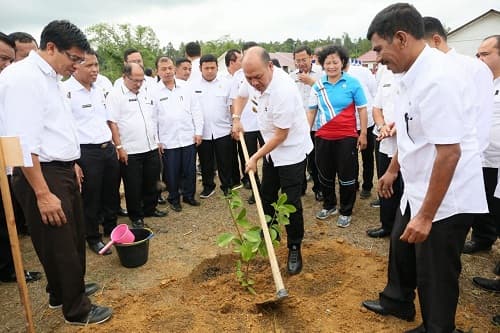 bupati_taput_canangkan_penanaman_pohon_di_sekolah