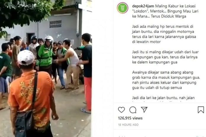 dikejar_ojol_maling_terjebak_di_kampung_lockdown