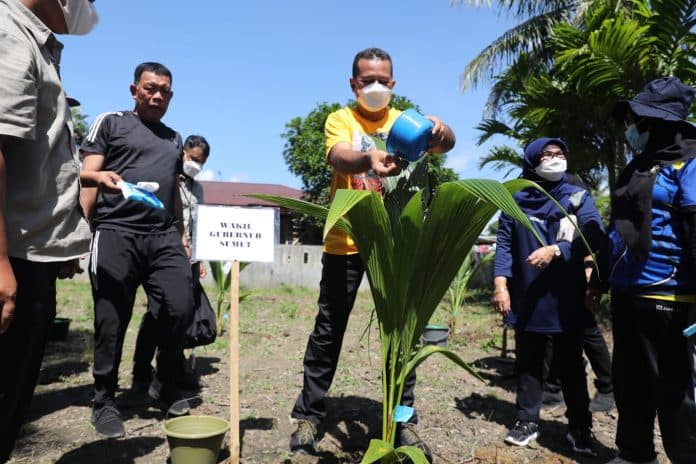 dorong_swasembada_pangan_pemprov_sumut_bagikan_bibit_kelapa_pandan_wangi_dan_padi